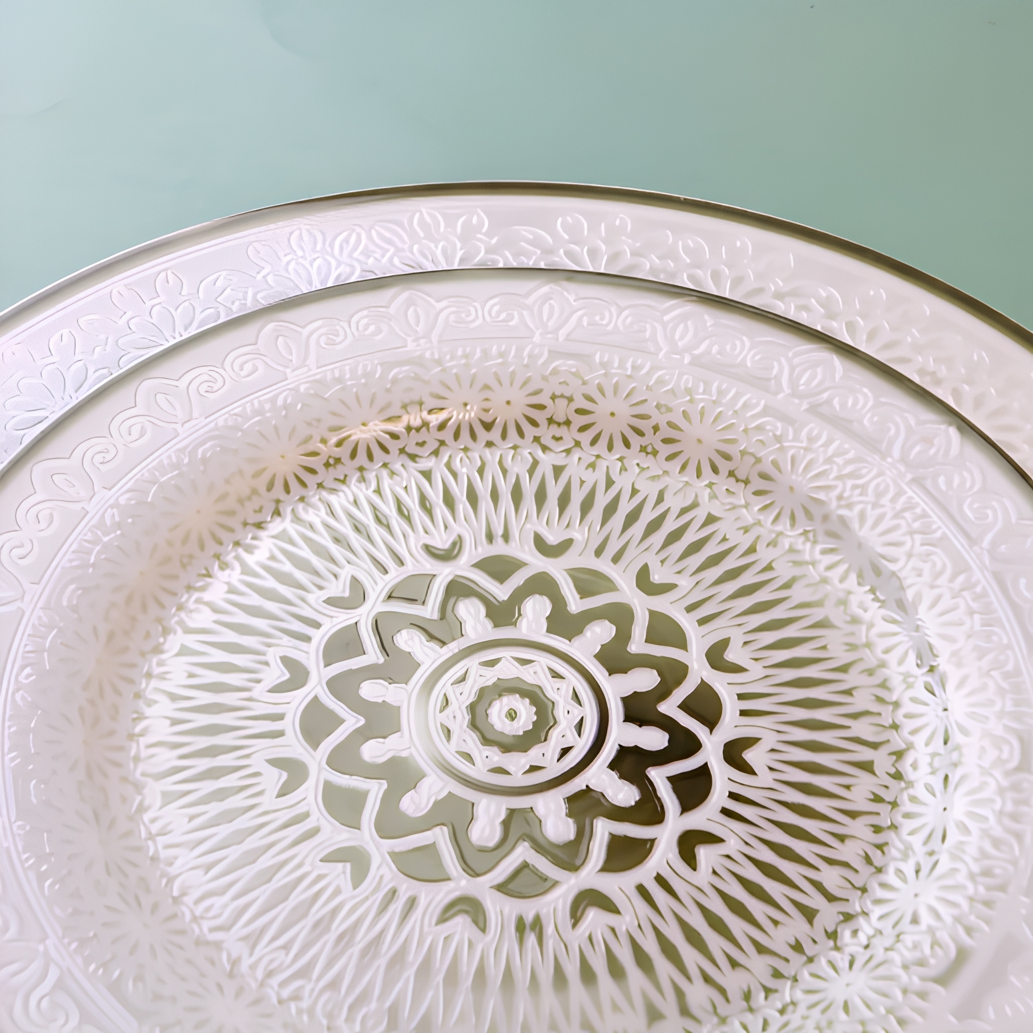 embossed decal new bone china 20pcs porcelain dinner sets with rimmed dinner plate side plate tea cup and saucer and soup bowl