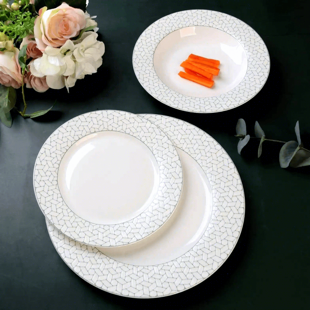 embossed decal new bone china 20pcs porcelain dinner sets with rimmed dinner plate side plate tea cup and saucer and soup bowl embossed decal new bone china 20pcs porcelain dinner sets with rimmed dinner plate side plate tea cup and saucer and soup bowl