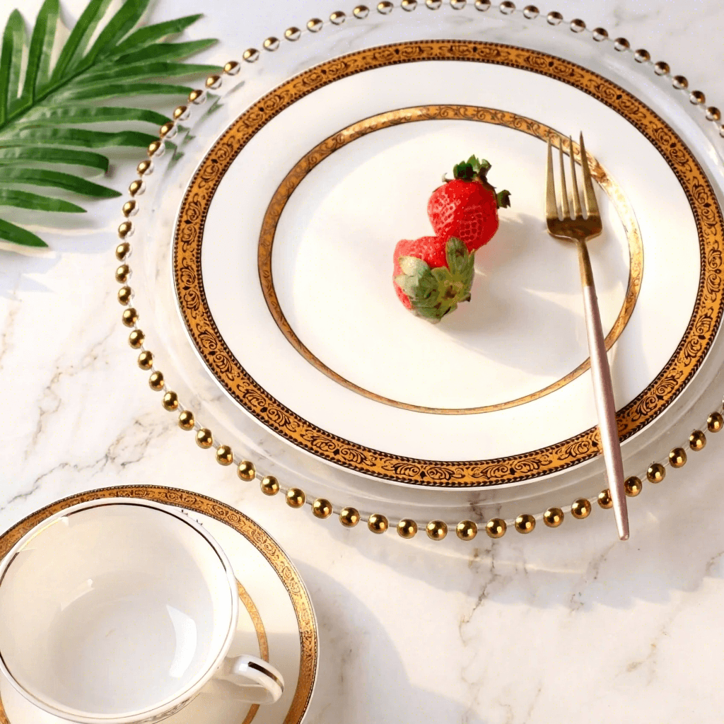 luxury eu gold rim 20 piece new bone china dinnerware set | yzc ceramics luxury eu gold rim 20 piece new bone china dinnerware set | yzc ceramics